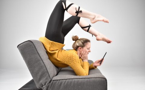 Contortionist+with+kindle